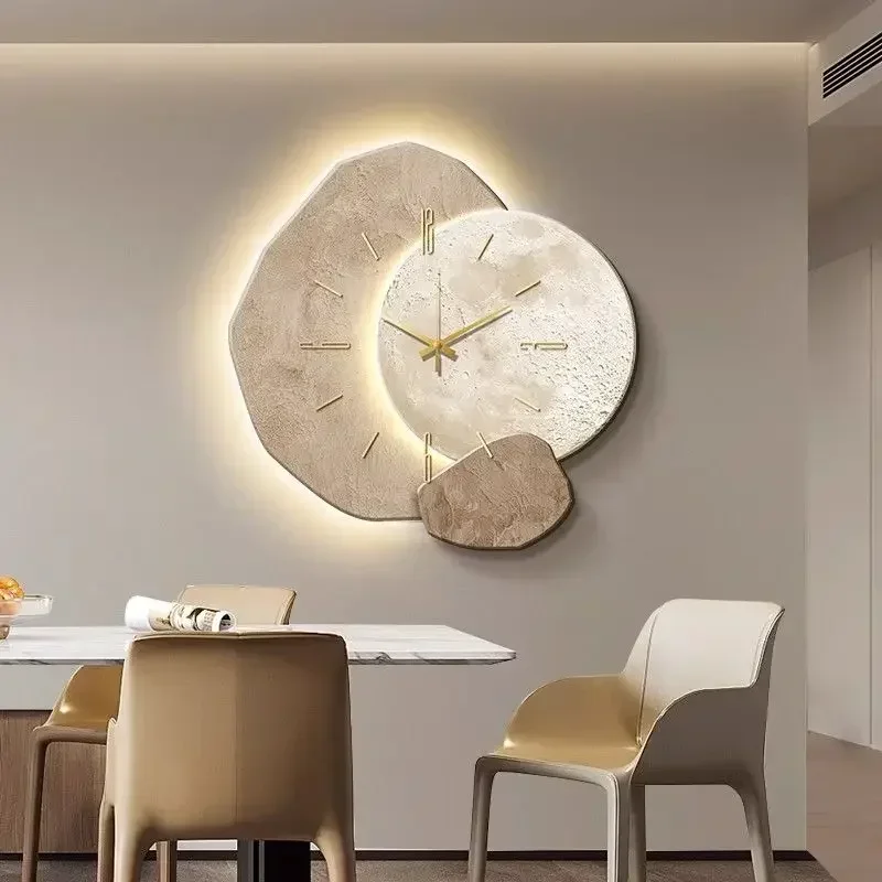 2025 Işık Tasarımlı Modern Saa - Wall Clock Silent incelemesi ve fiyatı