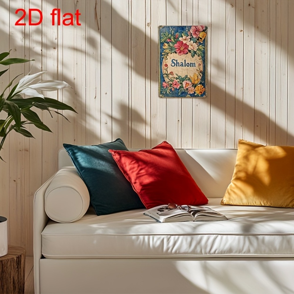 CIFBUY Vintage Çiçekli Şalom A - Home Decor Wall Art incelemesi ve fiyatı
