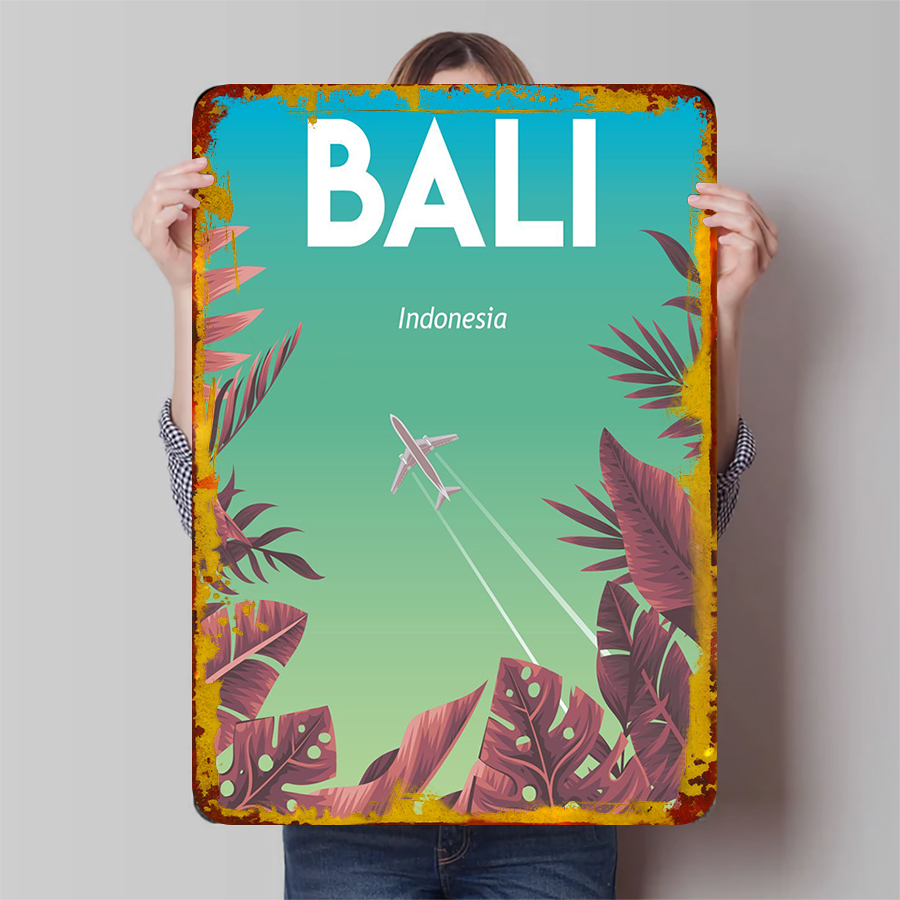 Bali Endonezya Manzara Metal D - Home Decor Bali incelemesi ve fiyatı