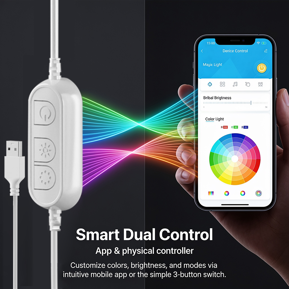 5M RGB Renk Değiştiren Neon Iş - Home Decor Free App incelemesi ve fiyatı