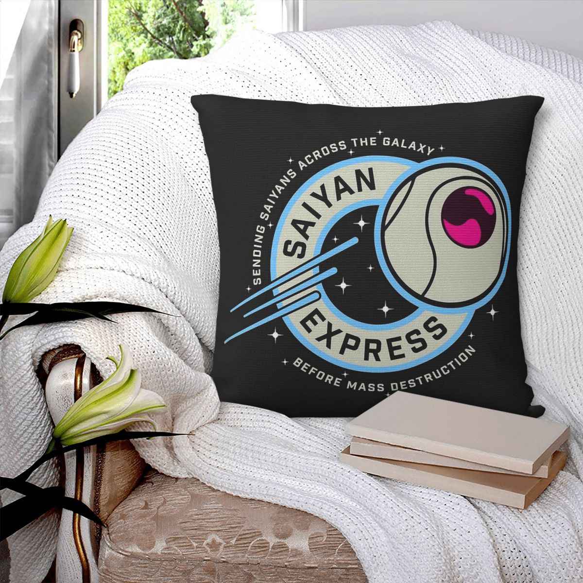 Saiyan Express Rozetli Yastık  - Home Decor Express incelemesi ve fiyatı