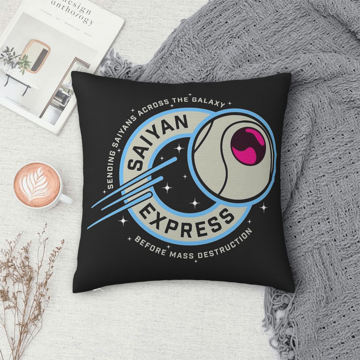 Saiyan Express Rozetli Yastık  - Home Decor Express incelemesi ve fiyatı