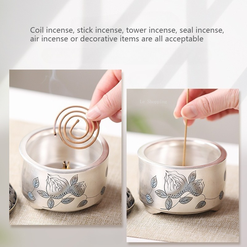 Gümüş Kaplama Seramik Tütsülük - Home Decor Humacao incelemesi ve fiyatı